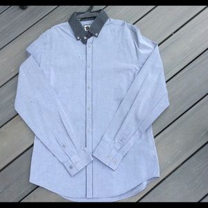 Express Men fitted dress shirt S
